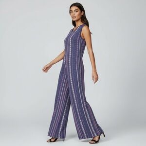 NWT - LuLaRoe Natalie Double V-Neck Jumpsuit
